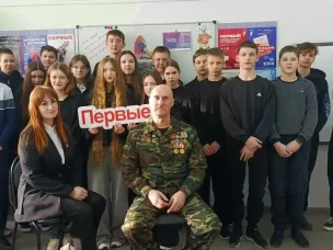 В Северной школе прошла встреча с ветераном Афганистана Алексеем Копыловым