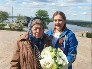 Труженица тыла, жительница Варанвинского округа, стала почётной гостьей празднования Дня Победы в Нижнем Новгороде