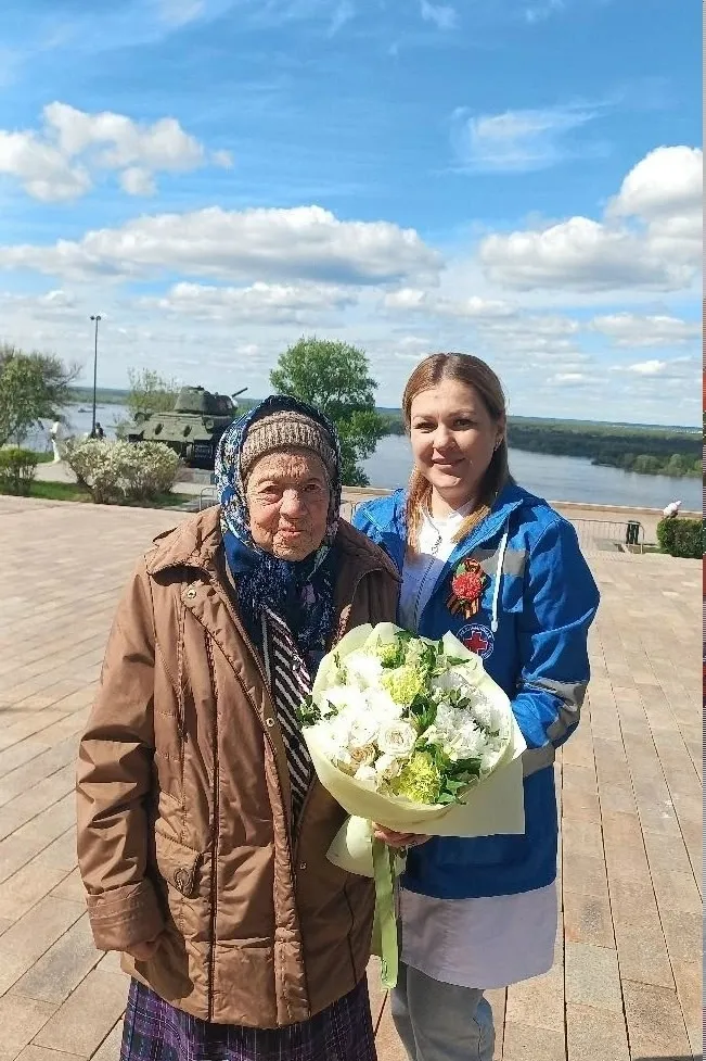 Труженица тыла, жительница Варанвинского округа, стала почётной гостьей празднования Дня Победы в Нижнем Новгороде