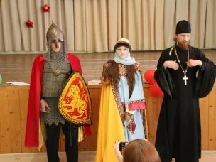 Урок мужества, посвящённый Александру Невскому, объединил школьников Варнавинского округа