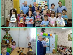Сотрудники прокуратуры поздравили детей с праздником