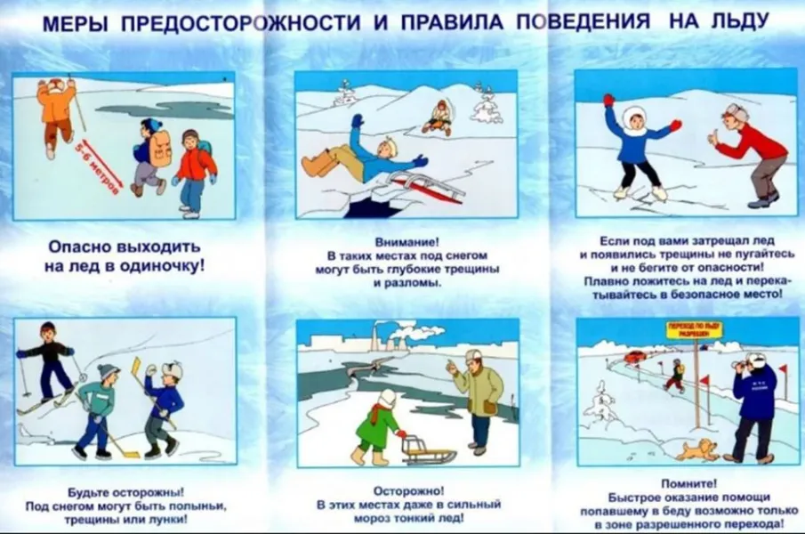 "Осторожно, тонкий лёд!"