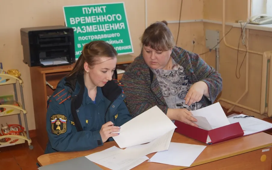 Проверка готовности пунктов временного размещения