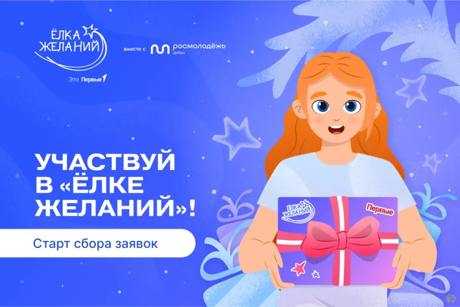 С 15 ноября до 20 декабря 2025 года проходит сбор заявок на участие в акции "Ёлка желаний"