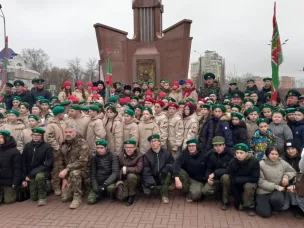 Военно-патриотический клуб «Защитник» Варнавинского  техникума принял участие в торжественных мероприятиях, посвященных Храмовому празднику пограничников