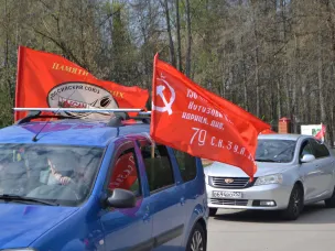 В Варнавинском округе прошёл автопробег «От обелиска к обелиску. Связь поколений»