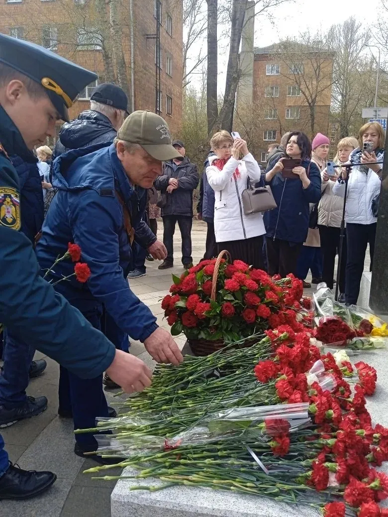 Ликвидатор последствий аварии на ЧАЭС из Варнавинского округа принял участие в памятных мероприятиях к годовщине Чернобыльской катастрофы