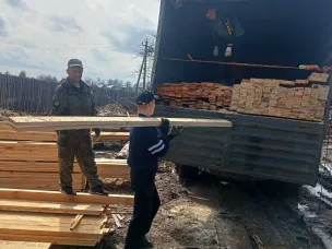 Варнавинские предприниматели передали очередную партию пиломатериалов для нужд СВО