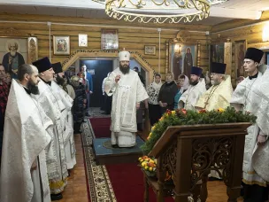 В посёлке Восход освящён храм в честь Святителя Тихона, Патриарха Всероссийского