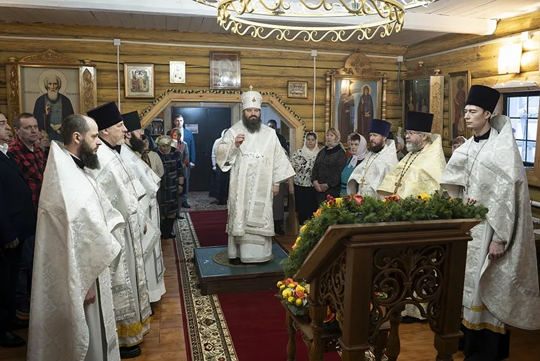 В посёлке Восход освящён храм в честь Святителя Тихона, Патриарха Всероссийского