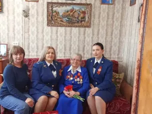 В преддверии 81-й годовщины Великой Победы в Варнавинском округе поздравили труженицу тыла