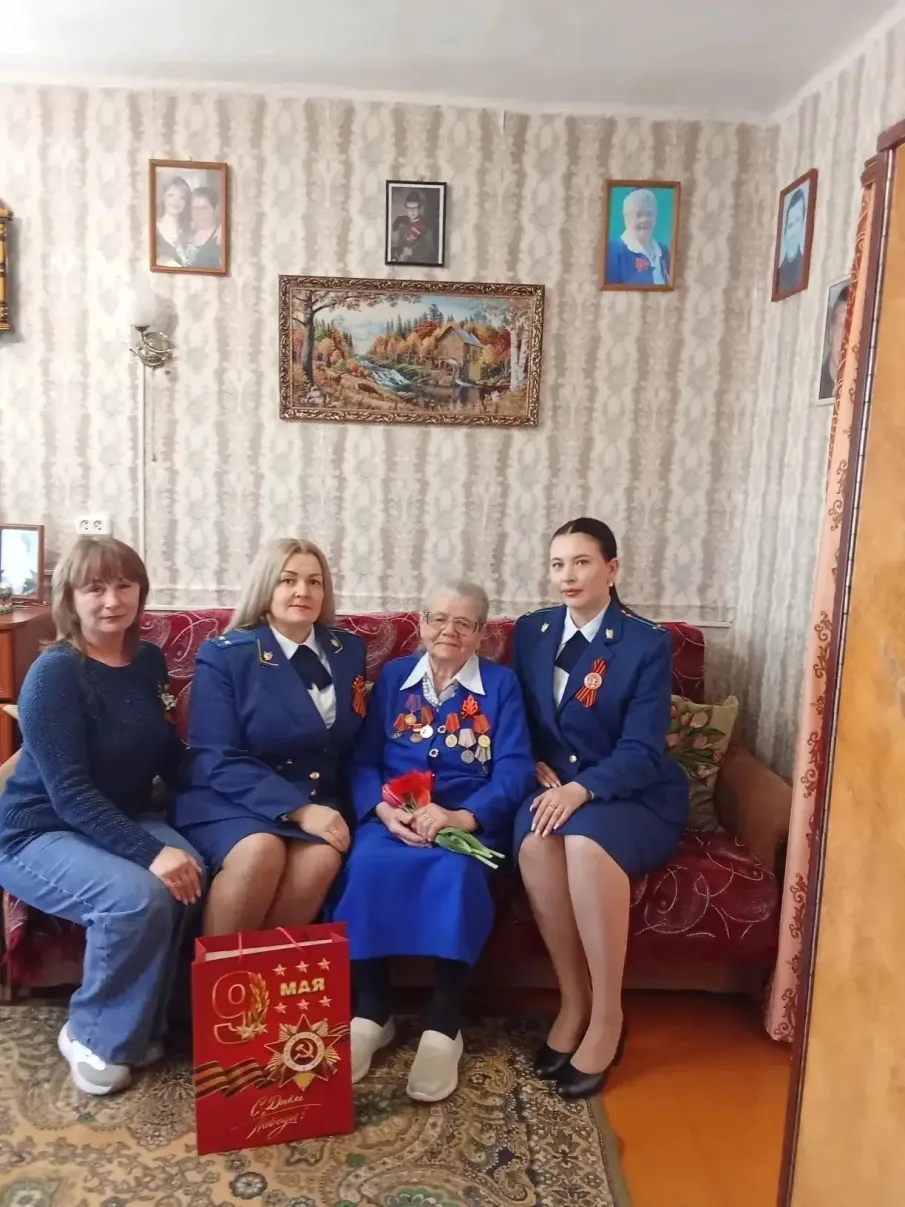В преддверии 81-й годовщины Великой Победы в Варнавинском округе поздравили труженицу тыла