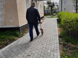 Осмотр тротуаров