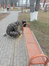 В Варнавино продолжаются работы по благоустройству общественных пространств