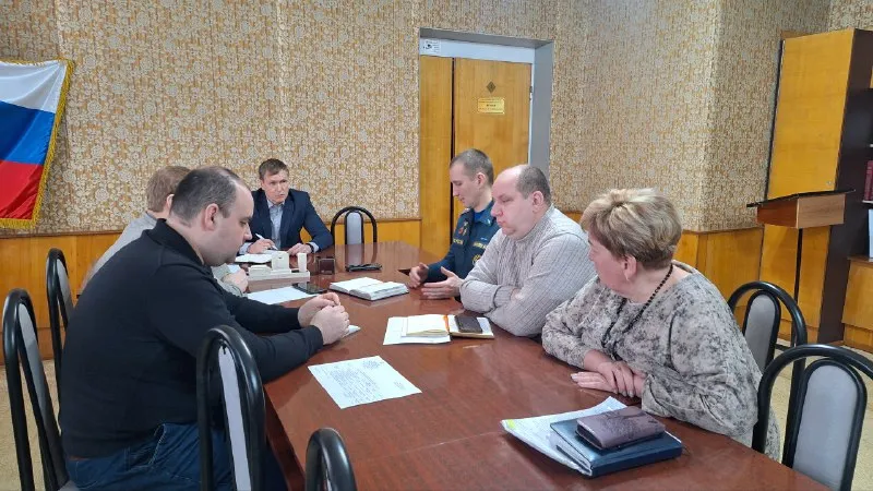 Состоялось заседание оперативного штаба по обеспечению бесперебойного движения транспорта и безопасность пешеходов в зимний период.