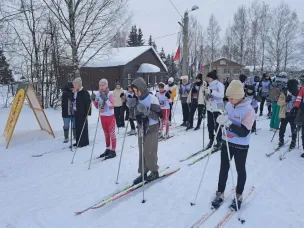 В Варнавинском округе около 115 спортсменов приняли участие в окружных соревнованиях по лыжным гонкам классическим стилем