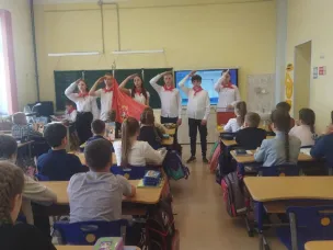 Агитбригада о пионерии
