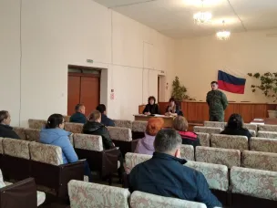 Занятие по воинскому учету