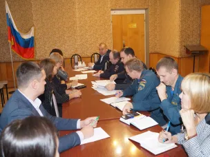 Проведена штабная тренировка