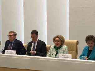 Встреча с Председателем Совета Федерации