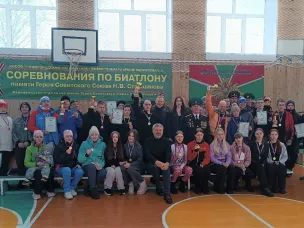В Михаленино прошли окружные соревнования по биатлону памяти Героя Советского Союза Николая Старшинова