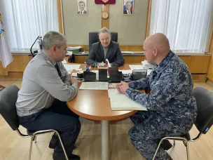 Глава Варнавинского округа и руководство ФКУ ИК-7 провели рабочую встречу