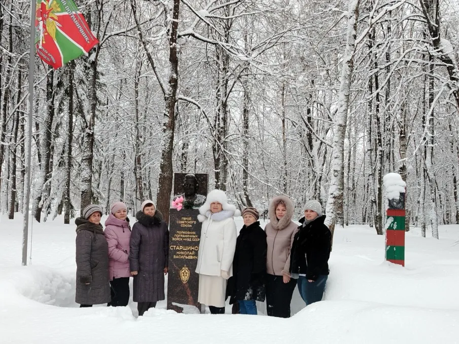 3 марта у памятника Герою Советского Союза Старшинову Николаю Васильевичу состоялся памятный митинг