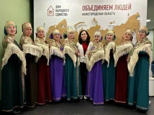 Танцевальный коллектив "Девчата" из Варнавинского округа выступил на Гала-концерте первого областного фестиваля «Танцующее долголетие»
