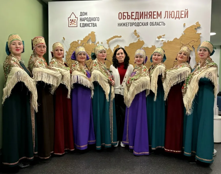Танцевальный коллектив "Девчата" из Варнавинского округа выступил на Гала-концерте первого областного фестиваля «Танцующее долголетие»