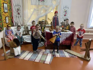 Выставка предметов быта русской старины